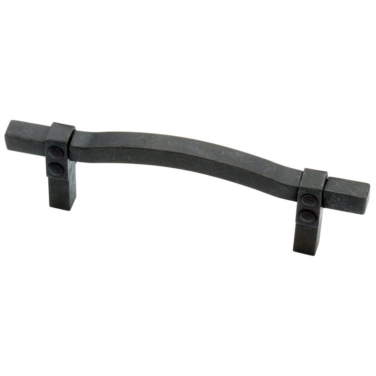 Wrought Iron 5" Arch Pull with Mounting Hardware