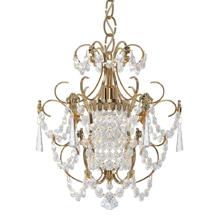 Aurelia 12.5'' Handcrafted Crystal Heirloom Pendant Light