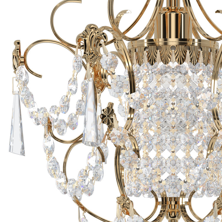 Aurelia 12.5'' Handcrafted Crystal Heirloom Pendant Light