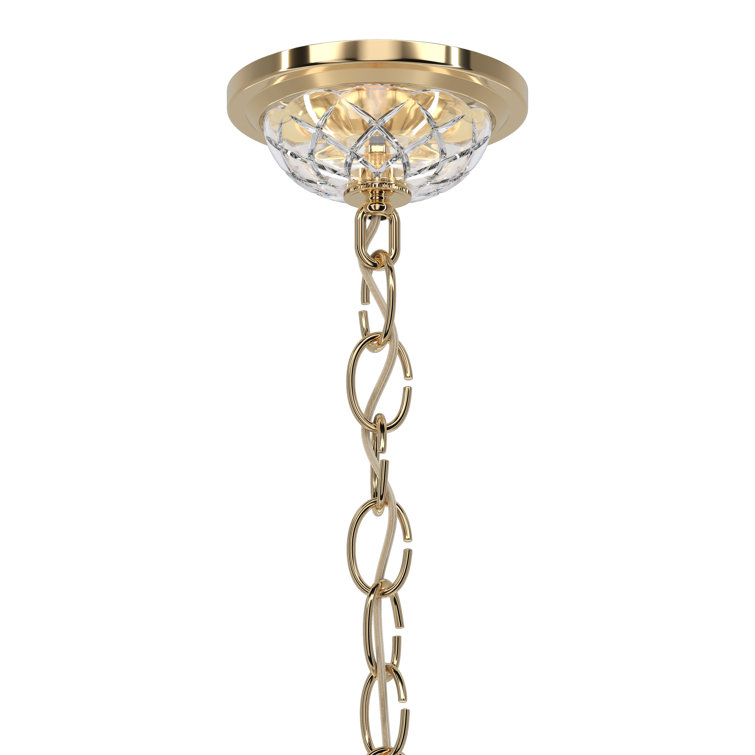 Aurelia 12.5'' Handcrafted Crystal Heirloom Pendant Light