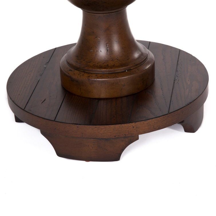 Sedona Round Kona Brown Solid Wood Coffee Table