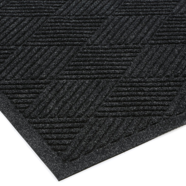 Eco-Friendly Charcoal Polypropylene Outdoor Runner Mat 59"x35"