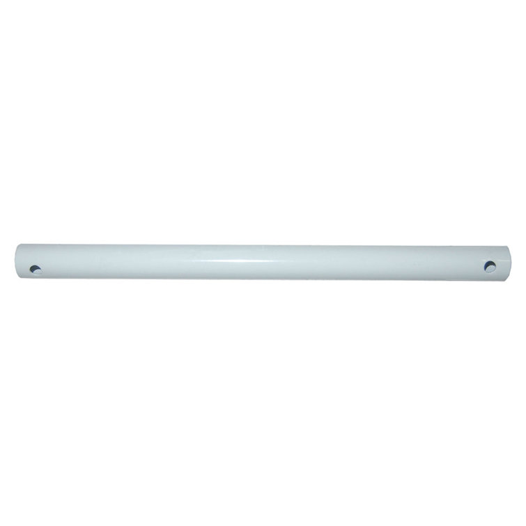 36-Inch White Steel Ceiling Fan Downrod