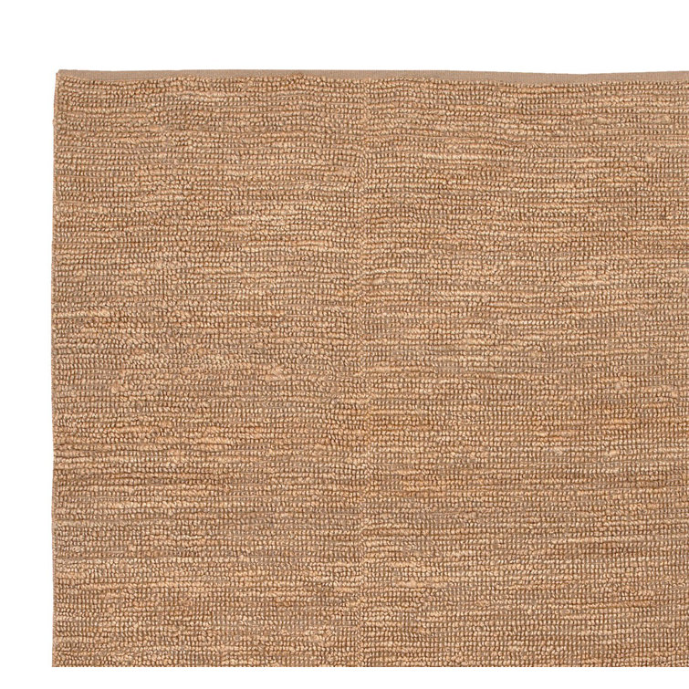 Camel Jute Flatweave Runner Rug 2'6" x 10'
