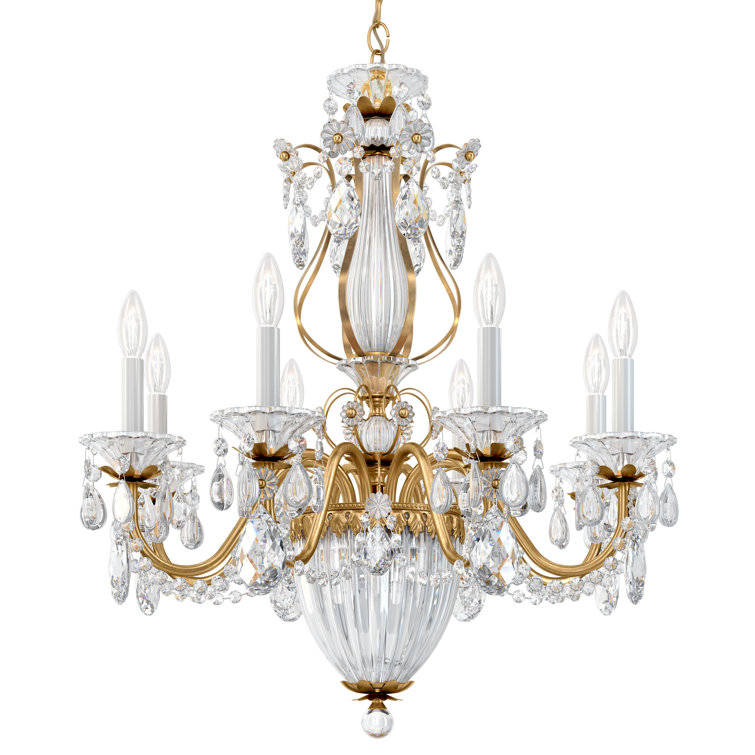 Heirloom Gold Bagatelle 11-Light Traditional Crystal Chandelier