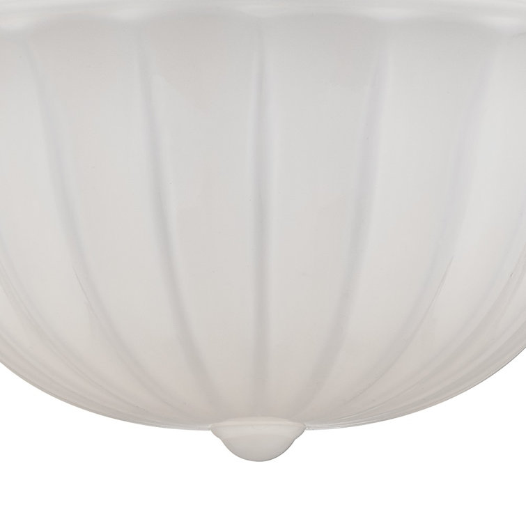 Elegant Aged Brass Globe Pendant with White Glass Shade