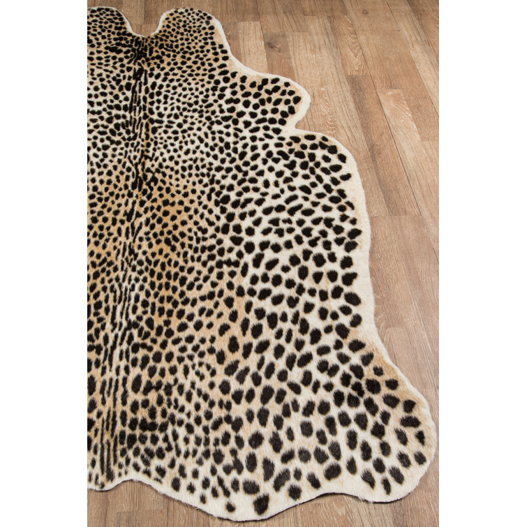 Erin Gates Multi Rectangular Faux Fur Area Rug