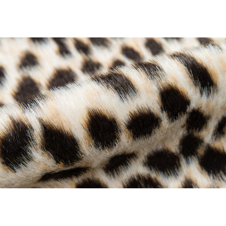Erin Gates Multi Rectangular Faux Fur Area Rug