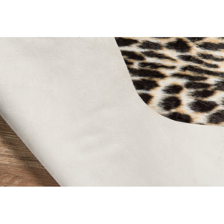 Erin Gates Multi Rectangular Faux Fur Area Rug