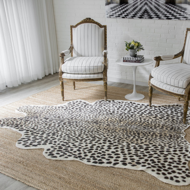 Erin Gates Multi Rectangular Faux Fur Area Rug