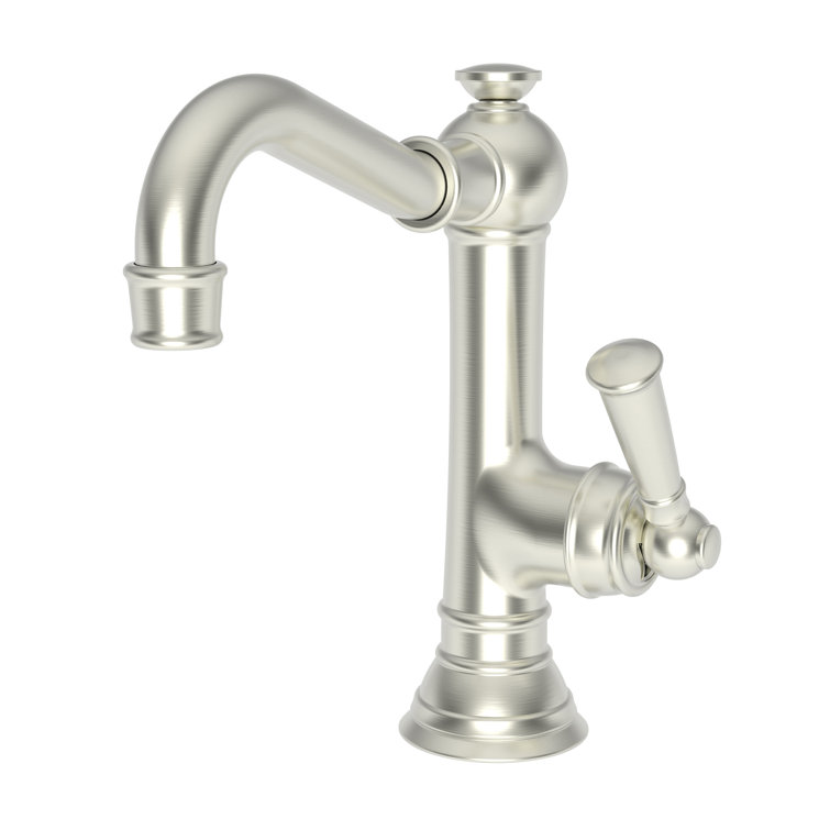 Polished Brass Victorian Single Hole Bathroom Faucet