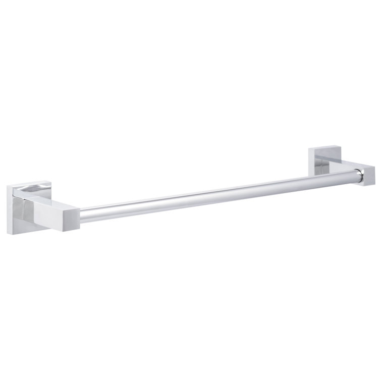 Polished Chrome 30" Wall Mounted Towel Bar