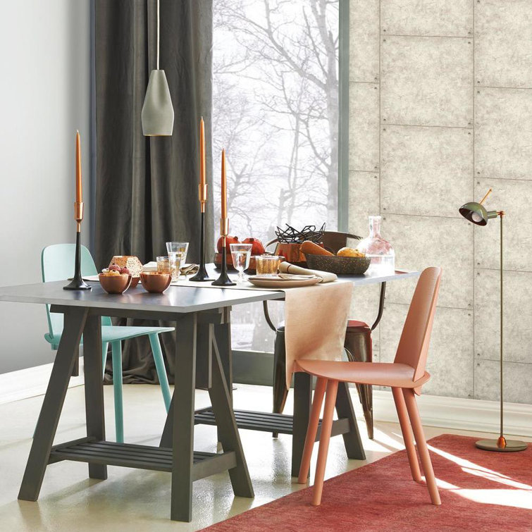 Gray Cement Peel and Stick Wallpaper Roll