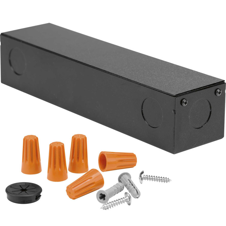 Black Plastic 24V Under Cabinet Tape Power Supply with 40W Dimmable Driver