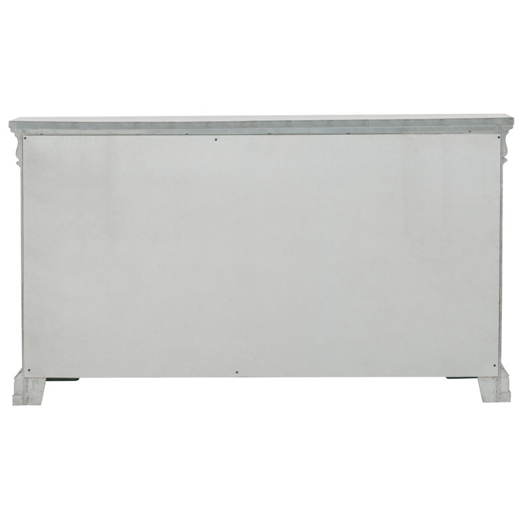 Heritage Taupe 10-Drawer Dresser with Felt Lined Drawers