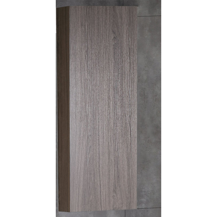 42'' Grey Brownish Oak Surface Medicine Cabinet with Mirror