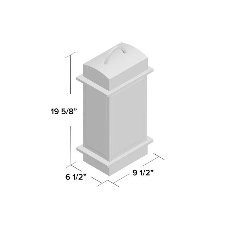 Santee Black and Bronze 15.25" Steel Outdoor Wall Lantern