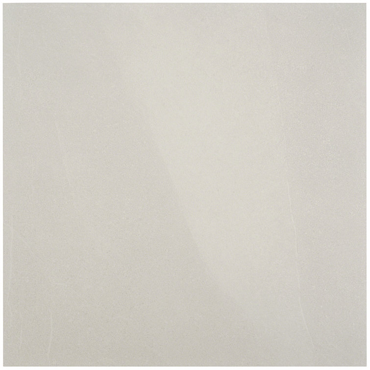 Belmont Large White Matte Porcelain Stone Look Tile