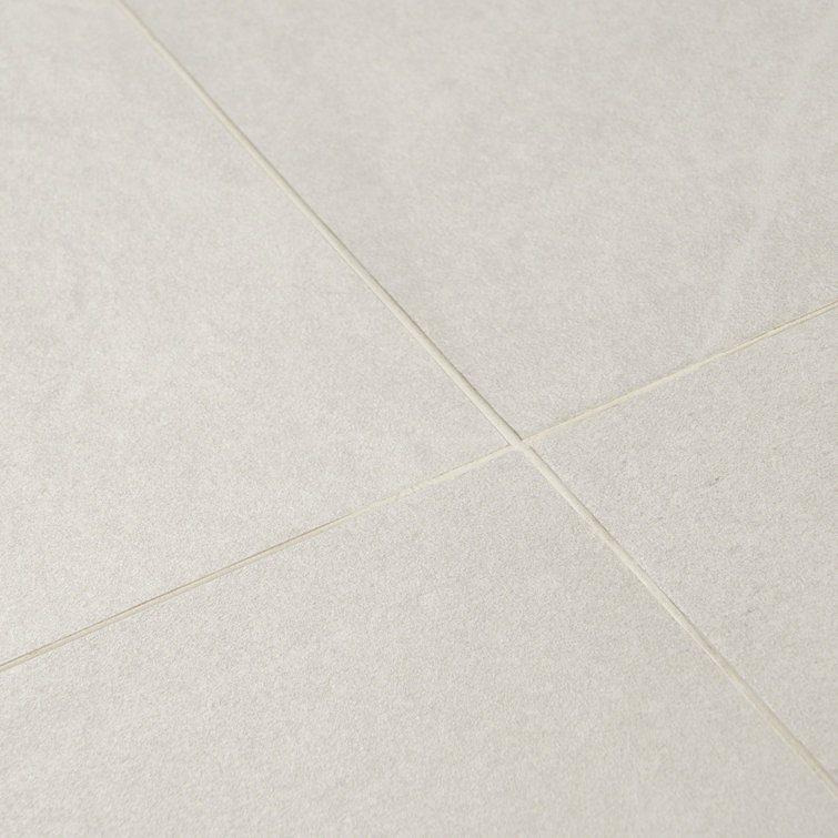 Belmont Large White Matte Porcelain Stone Look Tile