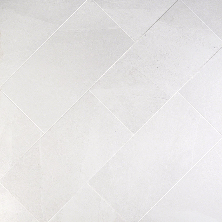 Copley Bianco 12" x 24" Matte Porcelain Wall & Floor Tile