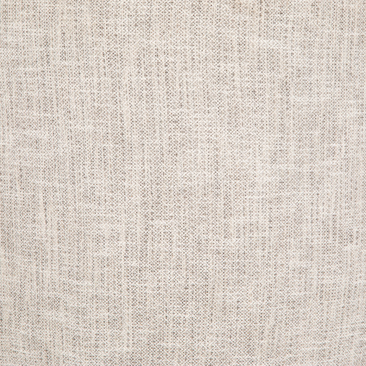 Iona Low-Back Marled Light-Grey Fabric Swivel Chair