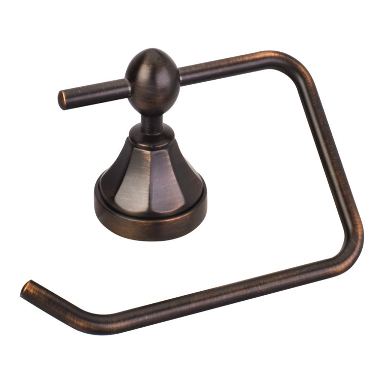 Newbury Brushed Oil Rubbed Bronze Wall Mount Toilet Paper Holder