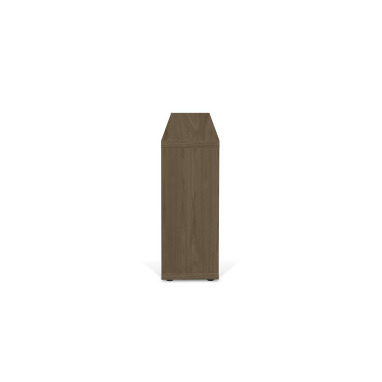 Berlin Refined Walnut Console with White Cubes by Temahome