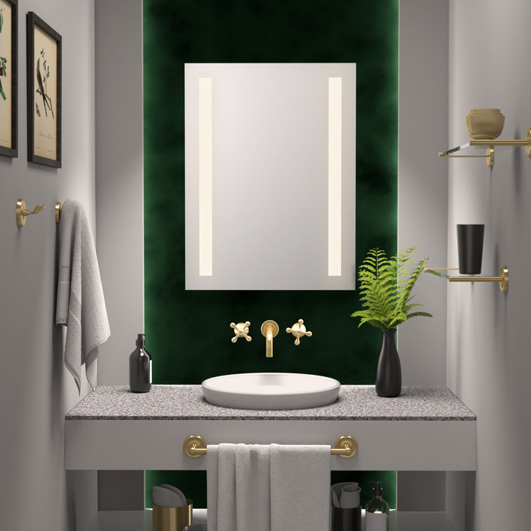 Brushed Brass Wall Mounted Double Robe Hook