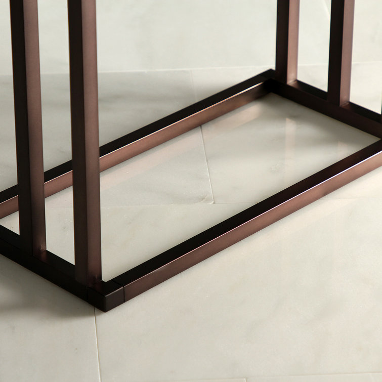 Oil Rubbed Bronze Modern 3-Tier Freestanding Towel Rack