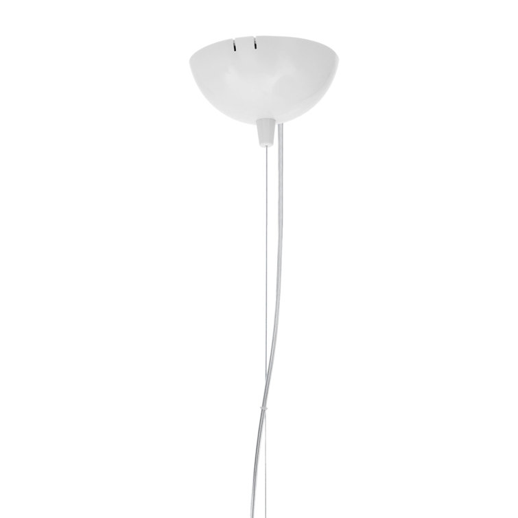 Bellissima Matte White LED Pendant Bowl Light