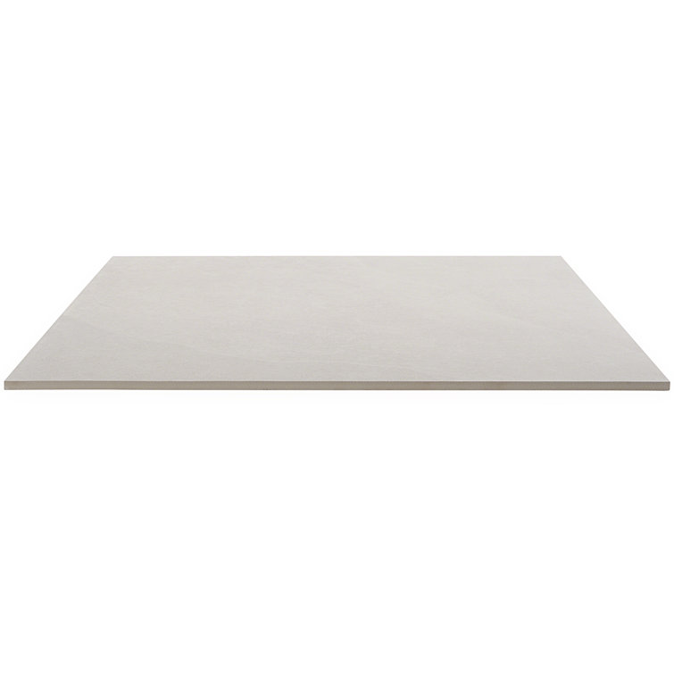 Belmont Large White Matte Porcelain Stone Look Tile