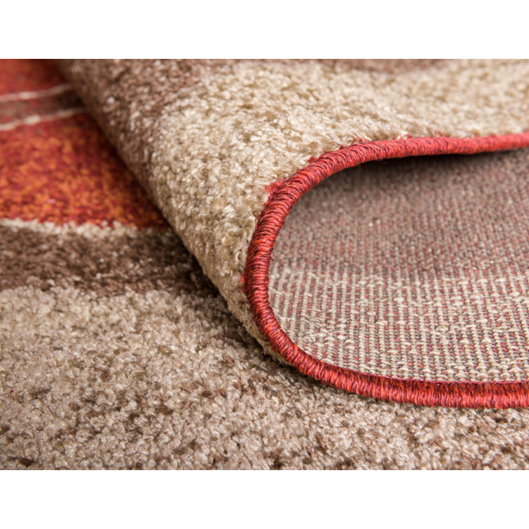 Multicolor Abstract Geometric Runner Rug 2' x 6'