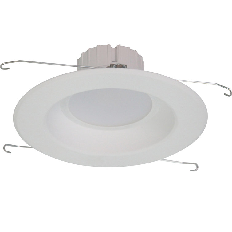 7'' White Aluminum LED Recessed Lighting Kit