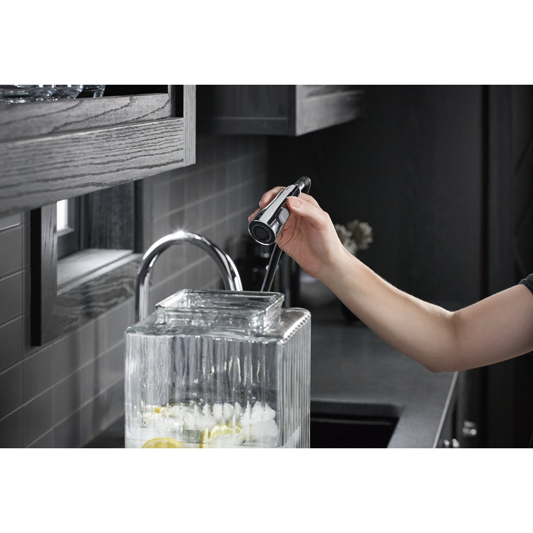Polished Chrome Touchless Pull-Down Kitchen Faucet