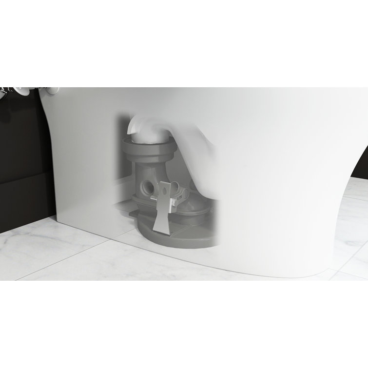 White High Efficiency Two-Piece Elongated Toilet