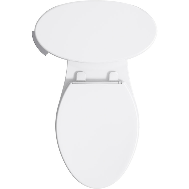 White High Efficiency Two-Piece Elongated Toilet