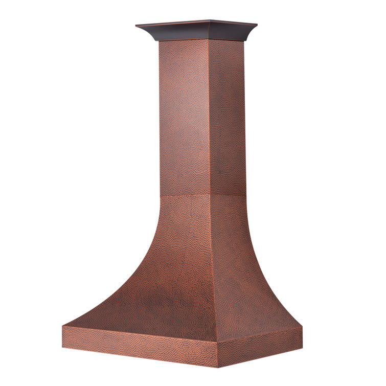 ZLINE 30" Hand-Hammered Copper Wall Mounted Range Hood