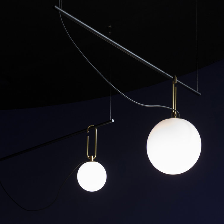 Aurelia Gold Globe LED Dimmable Suspension Lamp
