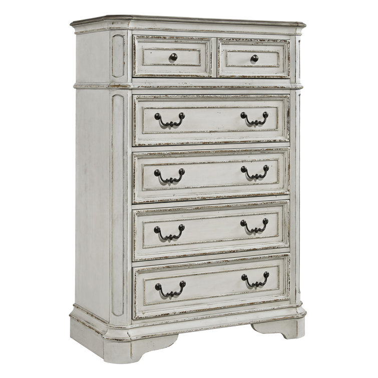 Colchester Upholstered Bed, Dresser & Mirror, Chest