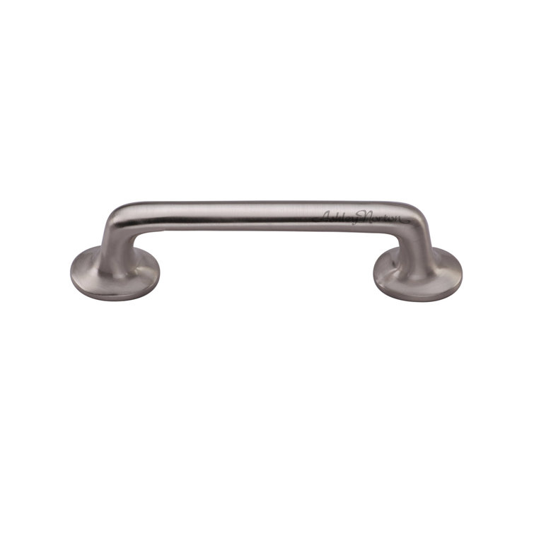 Brushed Nickel Solid Brass Cabinet Bar Pull with Mounting Hardware