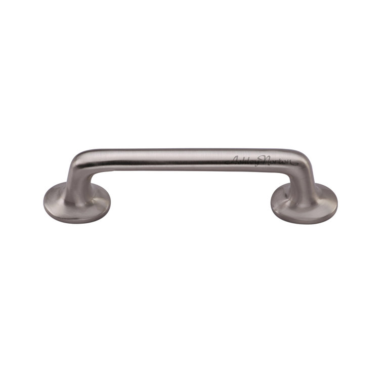 Brushed Nickel Solid Brass Cabinet Bar Pull with Mounting Hardware