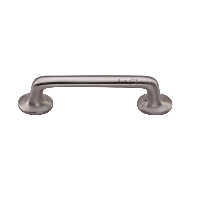 Brushed Satin Nickel Solid Brass 8" Cabinet Bar Pull