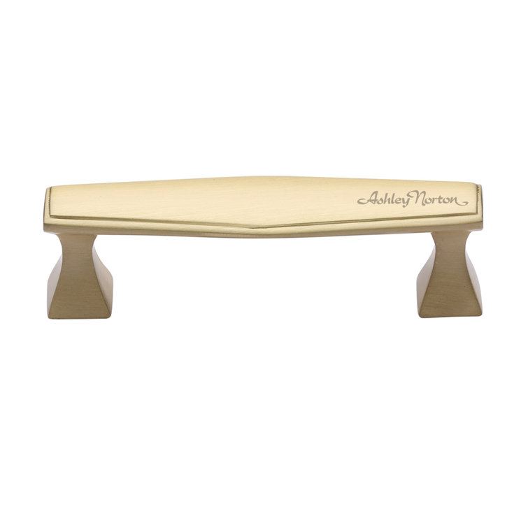 Satin Brass 8" Solid Construction Cabinet Bar Pull