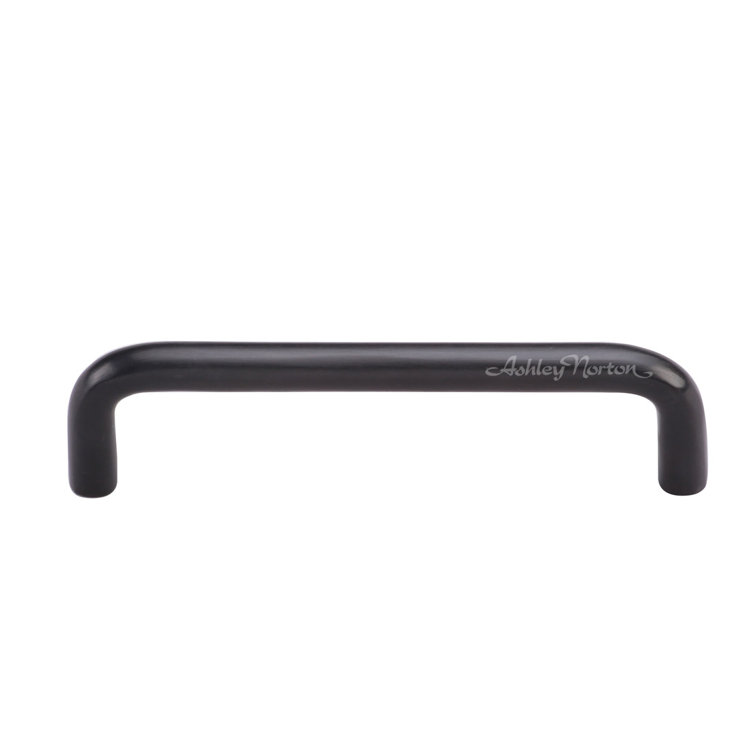 6.25" Dark Oil Rubbed Solid Brass Bar Pull with Mounting Hardware