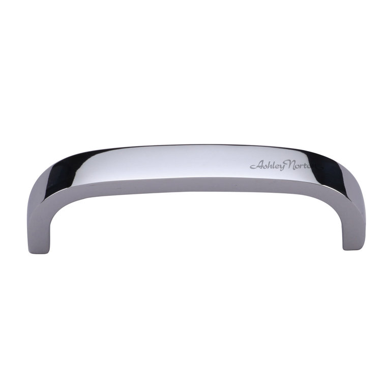 Polished Chrome Solid Brass 6" Cabinet Bar Pull