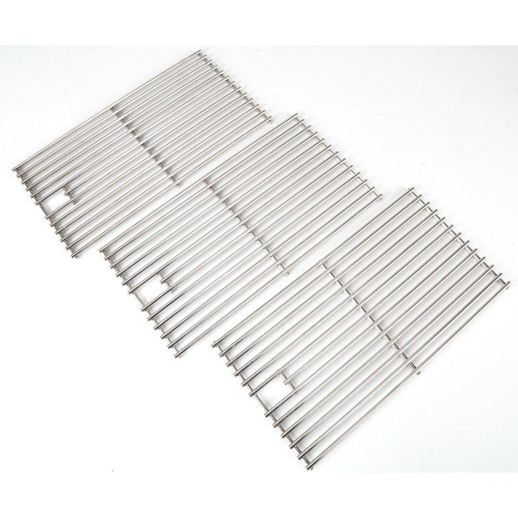 Set of 3 Stainless Steel Cooking Grids for Grills