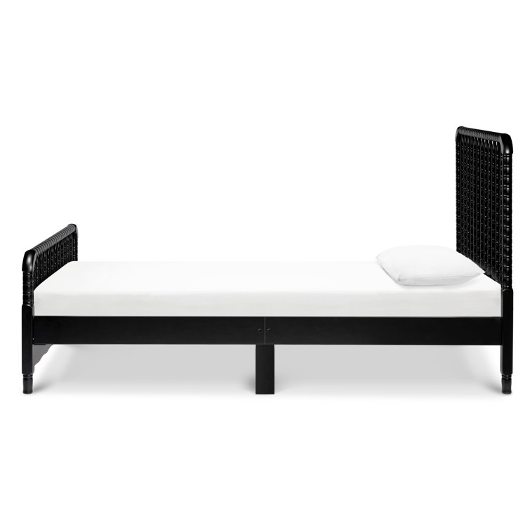 Classic Jenny Lind Twin Platform Bed in Ebony Pine