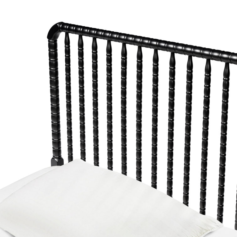 Classic Jenny Lind Twin Platform Bed in Ebony Pine