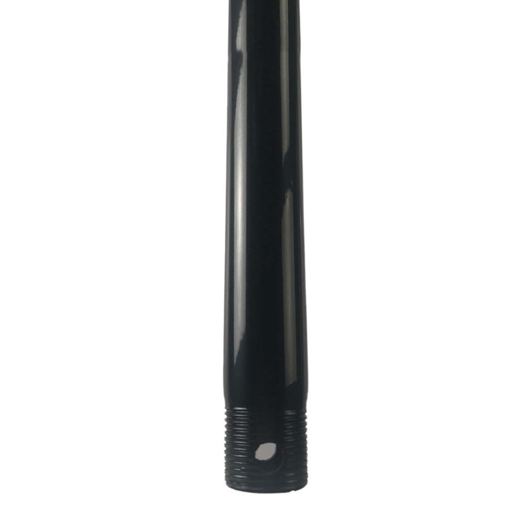 Brushed Aluminum 12" Ceiling Fan Extension Downrod
