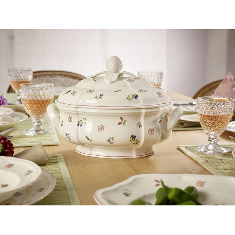 Petite Fleur Multicolor Ceramic Cereal Bowl